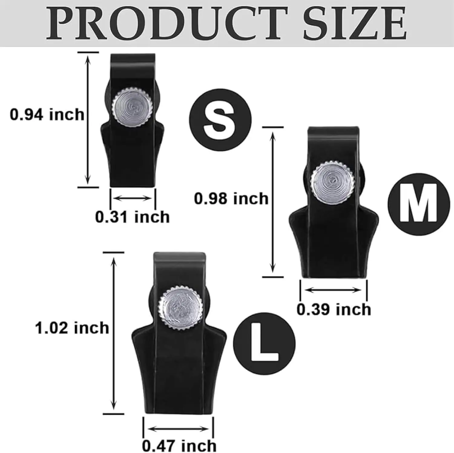 Zipper repair tool kit, backpack, jacket, suitcase, clothing zipper replacement repair kit, 3 sizes: large, medium and small