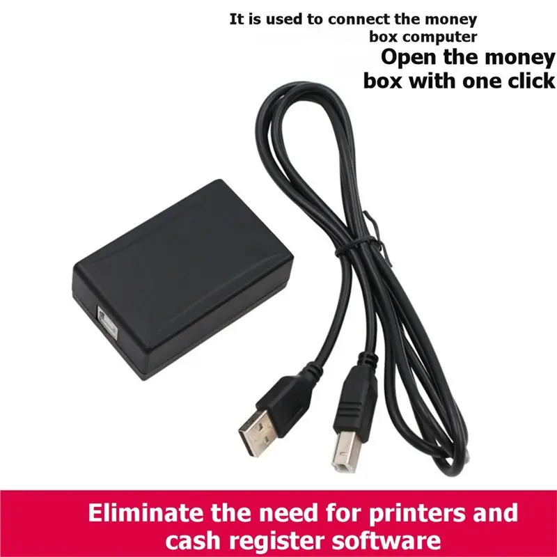 AWAH USB Cash Drawer Driver With One-Key Keyboard To Open Cash USB Cash Drawer Driver Box