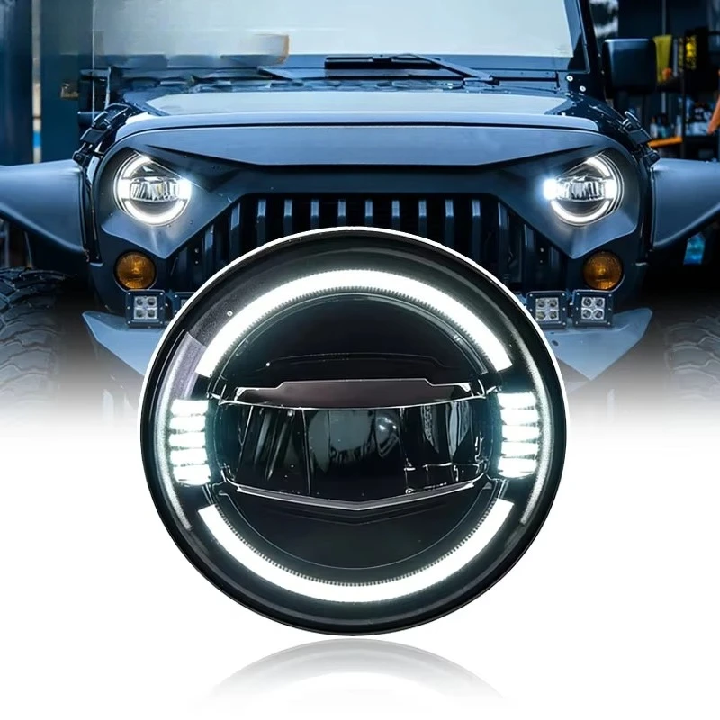 Car Model for 2007-2017 LED DRL Dynamic Signal High and Low Beam Day Running Light DRL Light Auto Lamps