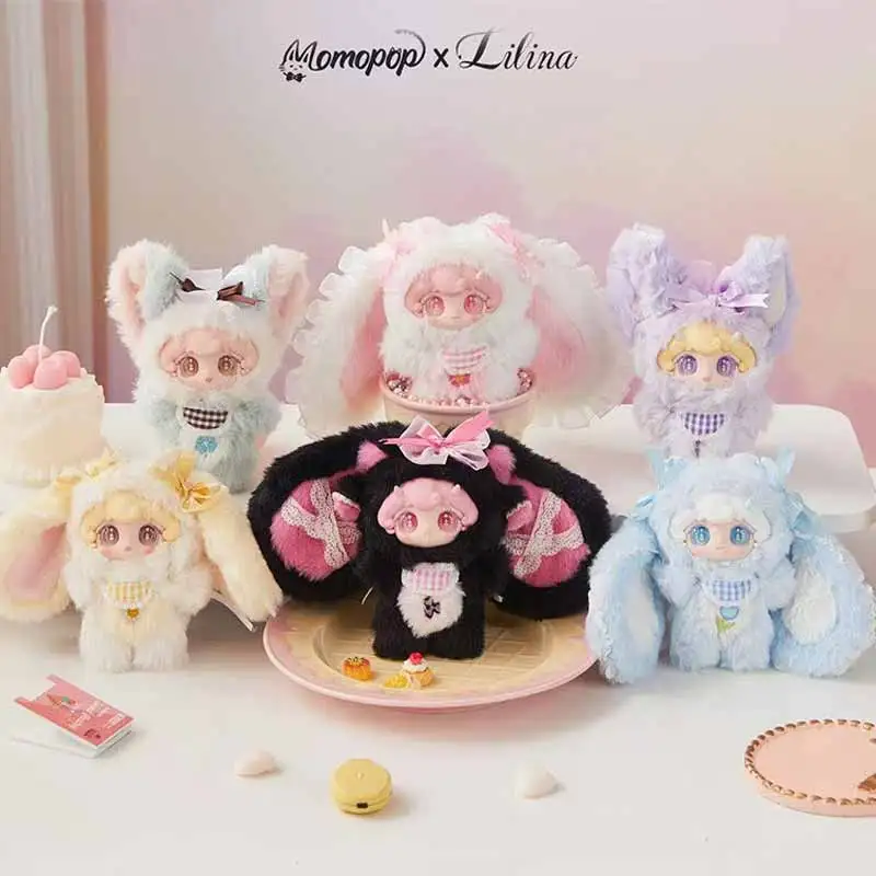 

New Momopop Lilina Flower Dream Series Blind Box Cute Doll Trendy Toy Ornament Exquisite Backpack Pendant Surprise Gifts