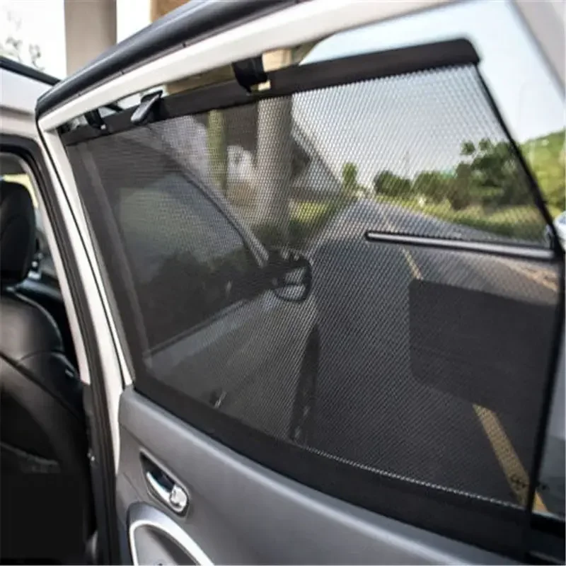 Rear Seat CURTAIN Blind Sun Shade Assembly For Hyundai Santa Fe 2013-2016 OEM 833522W000 833622W000