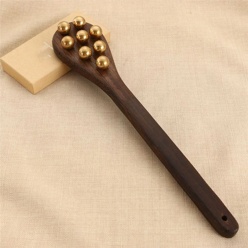 

Brass Massage Guasha Back Tapping Meridian Tapping Hammering Clapping Stick Chicken Wings Wooden Hammer Back Neck Plate