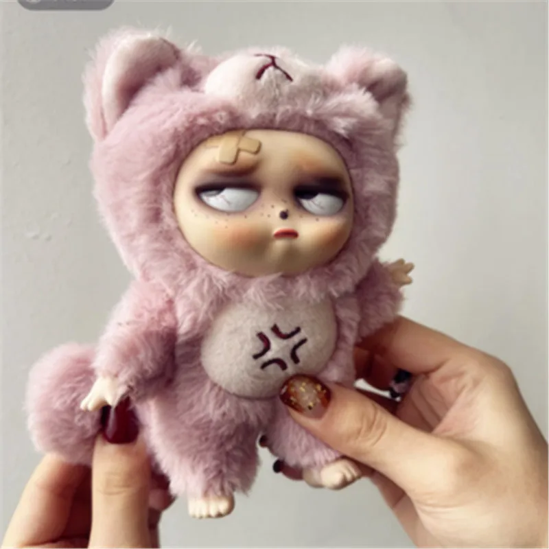 

In stock Genuine Sleepy Grumpipi Series Vinyl Face Doll Blind Box Macaron Colored Pendant Bag Trendy Collection Model Toy Gift