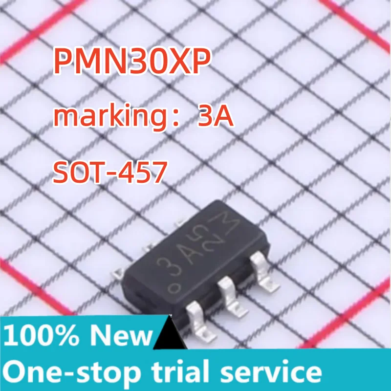 10-100PCS %new stock PMN30XPX marking 3A  1P channel compression: 20 v: current 5.2 A Enhanced field-effect transistor (FET)