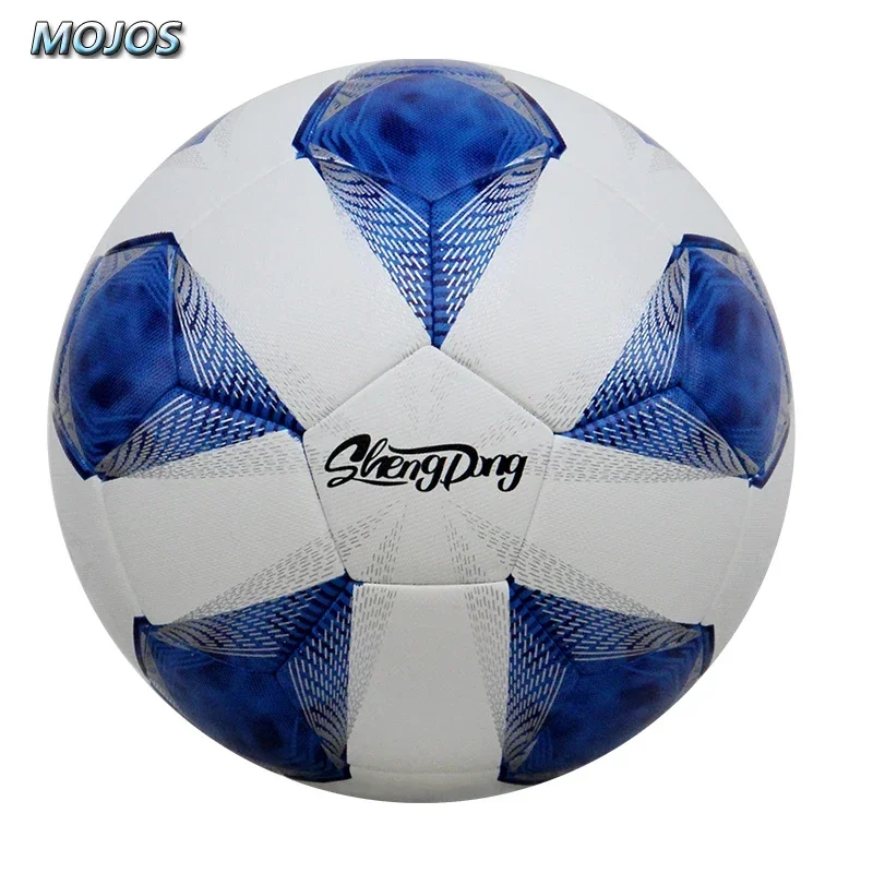 

Football Ball Soccer Ball Standard Size 5 Machine-Stitched 1pc Outdoor Sports League Match Training Balls Butyl Sweat Absorption