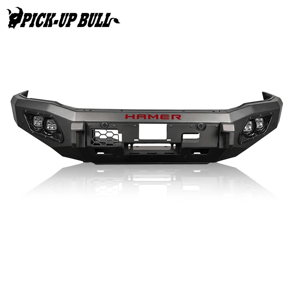 HM Special Fit Same Design Front Bumper Electroplated Anti-rust for  Ranger Navara Dmax  Triton Hilux 4*4 Pickup