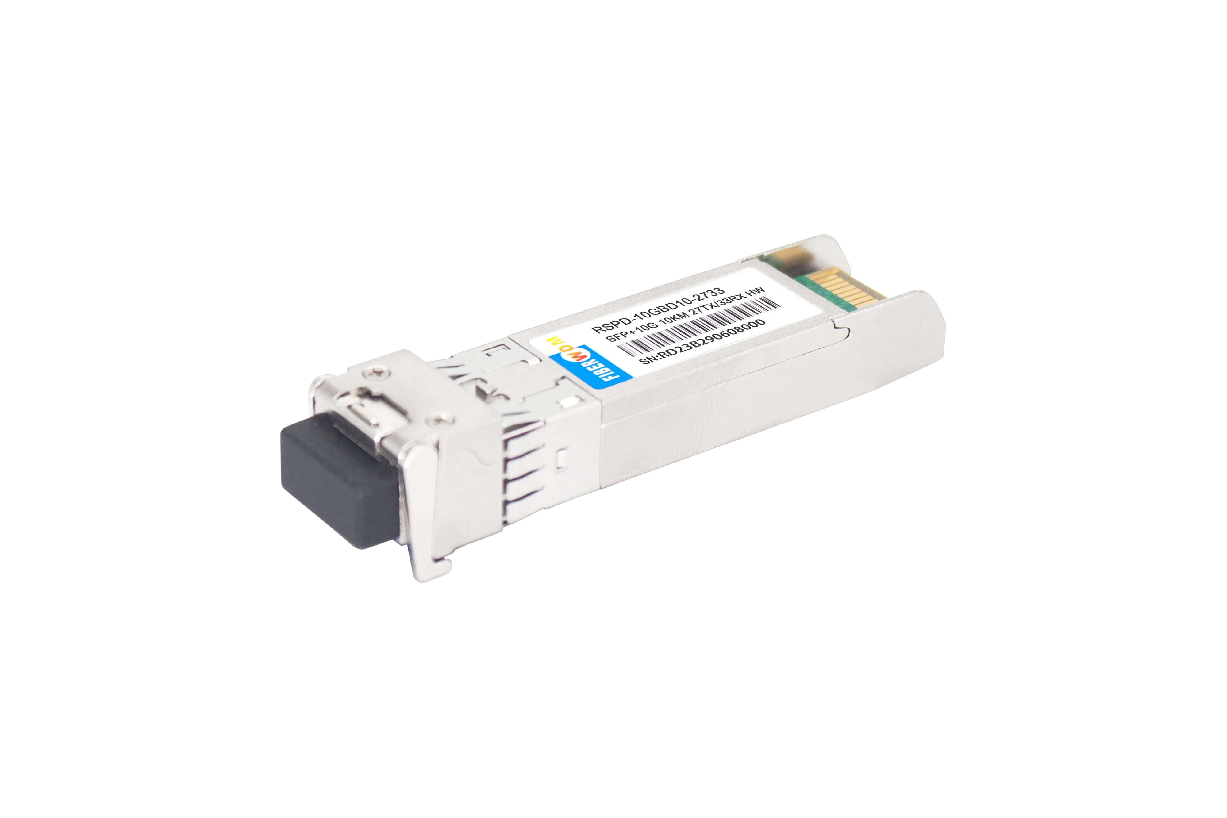 FIBERWDM 10Gb BiDi SFP Transceiver Module Tx1270/Rx1330nm 10KM 20KM 40/60KM LC WDM SFP+ Optical Module for Mikrotik/Huawei