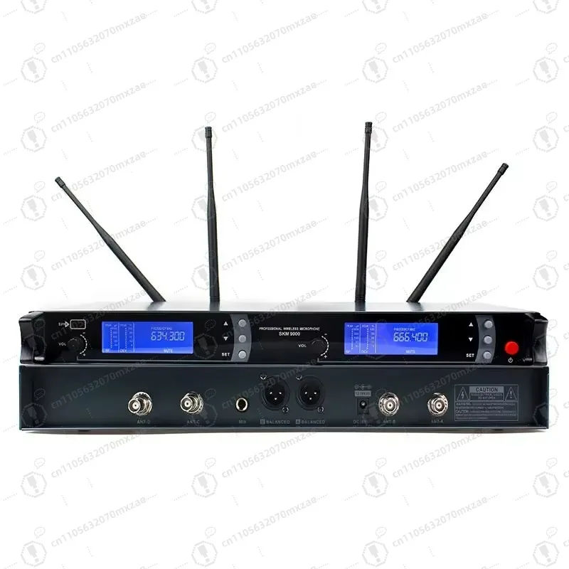 Modèles spécialisés pour les performances de karaoké DJ Système de microphone à effet d'éclairage avec support pour les cerfs de performance en direct