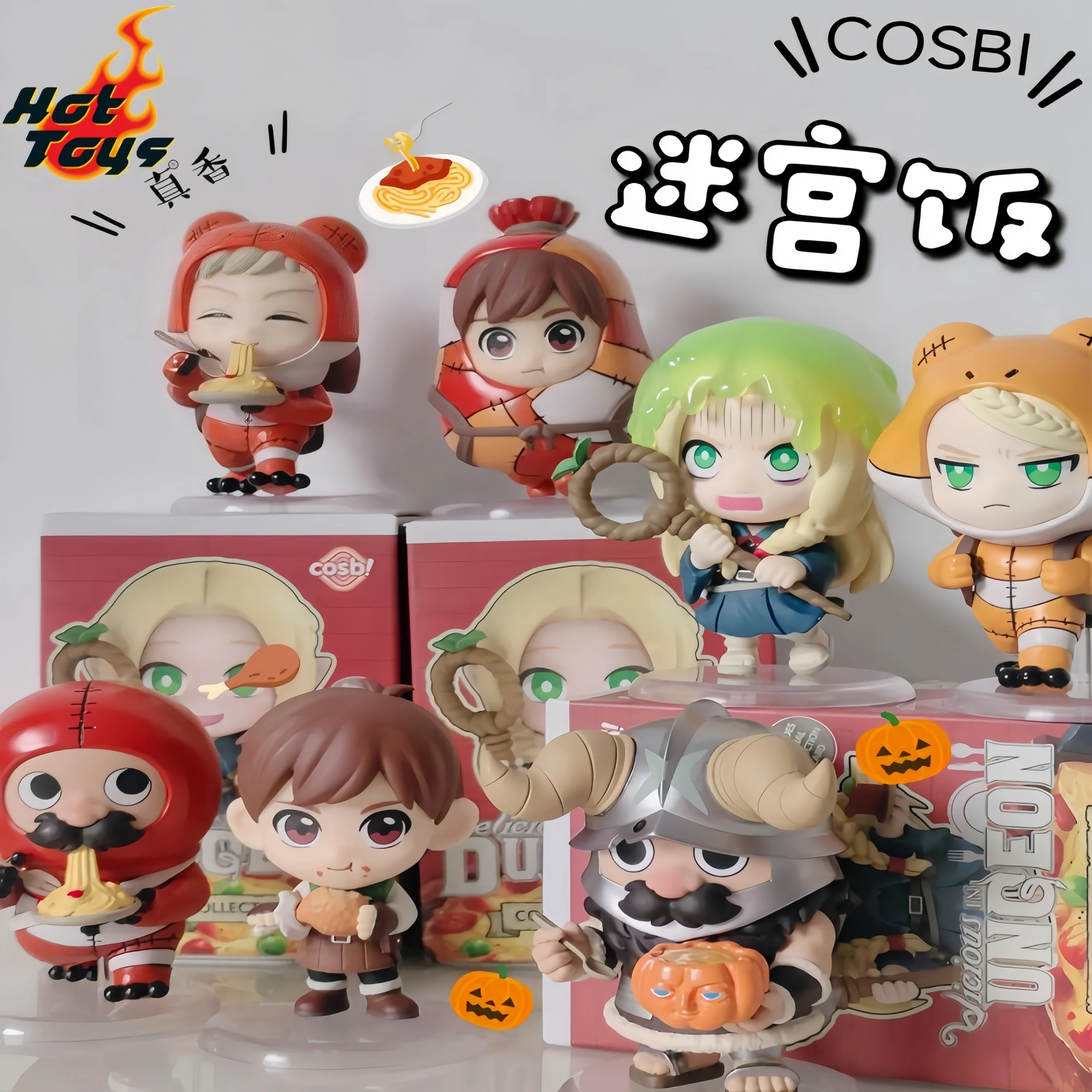 In Voorraad Originele Hot Toys Delicious In Dungeon Cosbi Collection Action Figure Serie Marcille Ornament Anime Model geschenken speelgoed