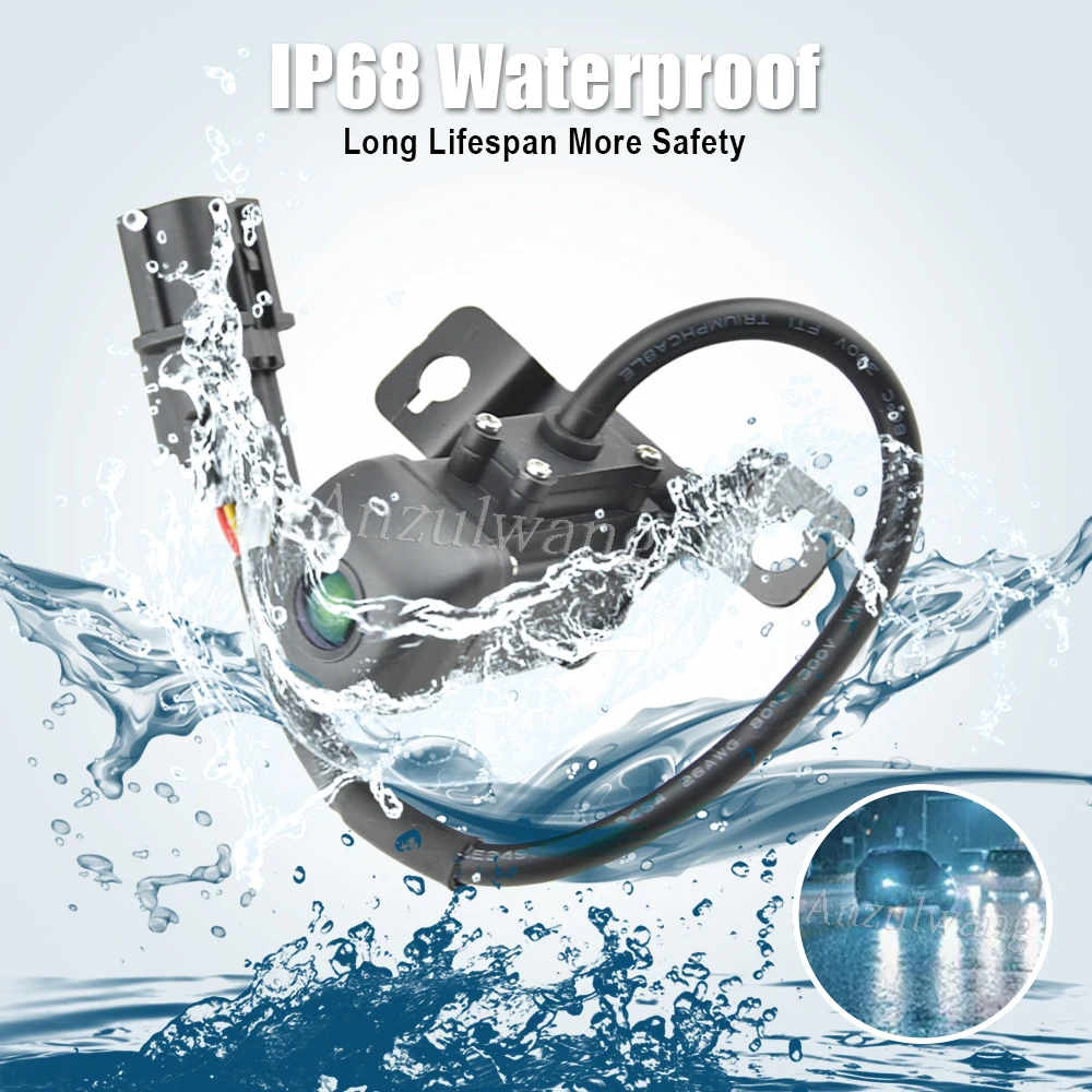 لشركة هيونداي سانتا في 2016 2017 2018 سيارة كاميرا الرؤية الخلفية احتياطية وقوف السيارات 95760-2W640 95760-2W641 A52-74-0019 HY1960163 #5