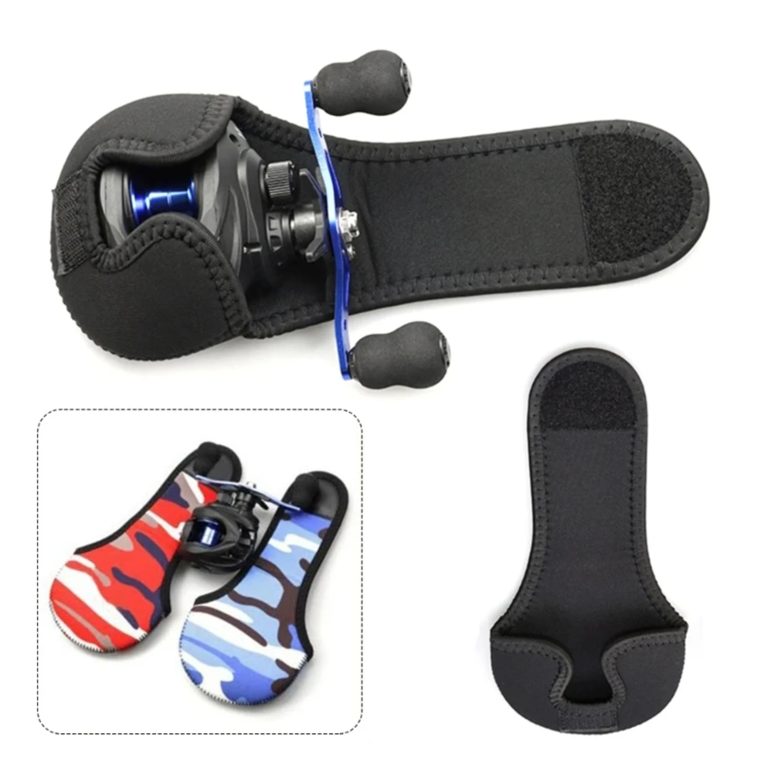 

Fishing Reel Cover Reel Protective-Case Fishing Accessories Pouch Tungsten drop shot weight Fishing feeder Ice fishing Lanyard