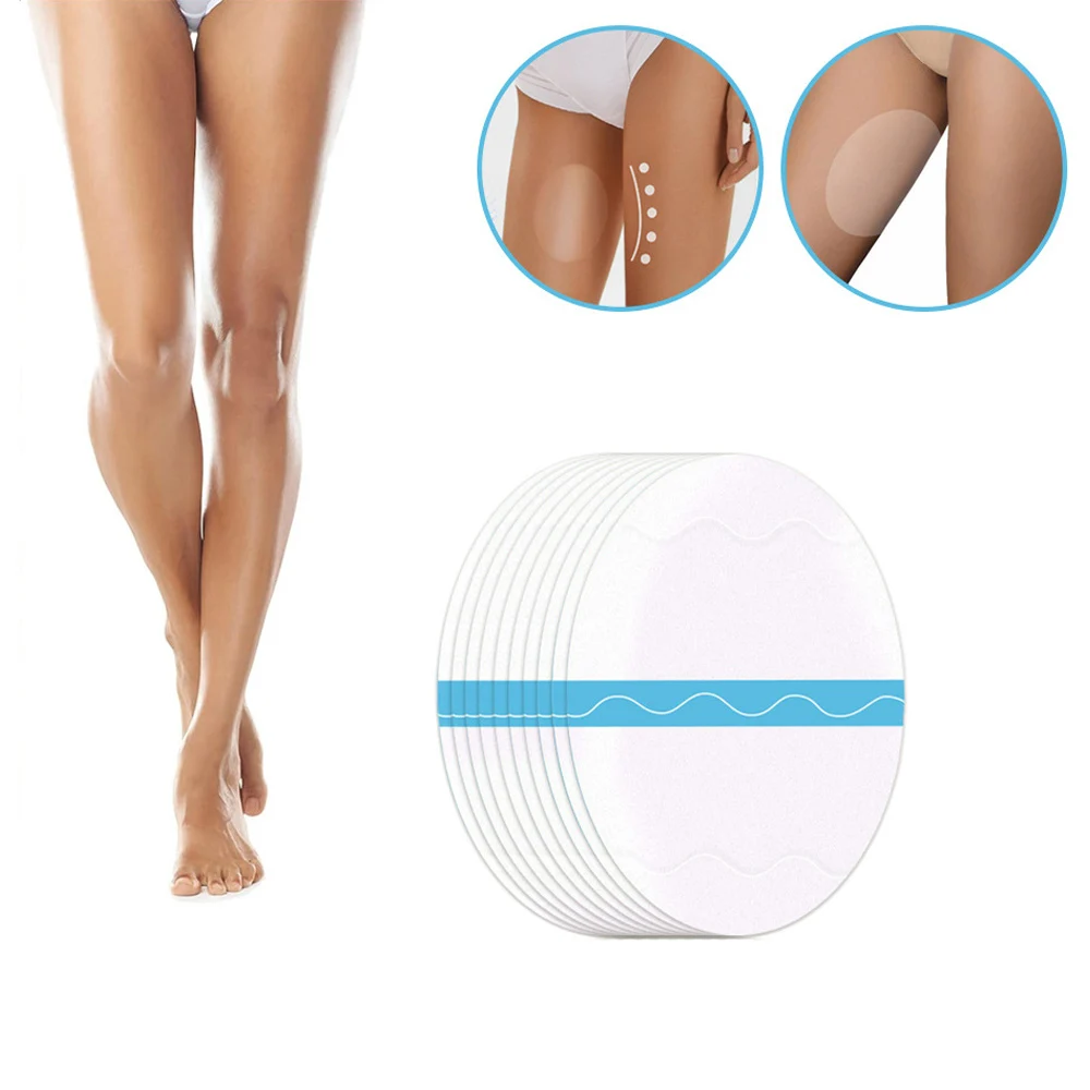 Women's inner thigh spandex patch invisible body pad wear-resistant elastic bandage tight pants without coating bandage