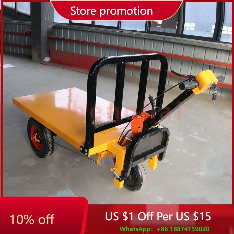 

Прямая продажа с фабрики, электрическая трехколесная ручная тележка и ручная тележка с электрической платформой