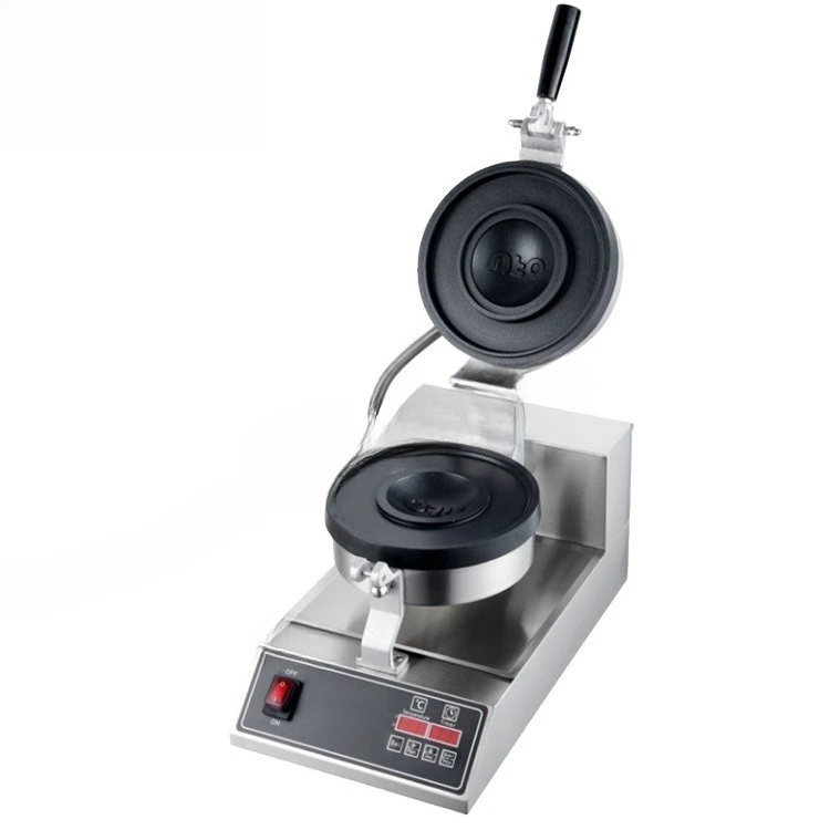 

Commercial Use Custom Mold UFO Burger Machine With Personalized Stamp LOGO Flying Saucer Panini Sandwich Press Waffle Maker