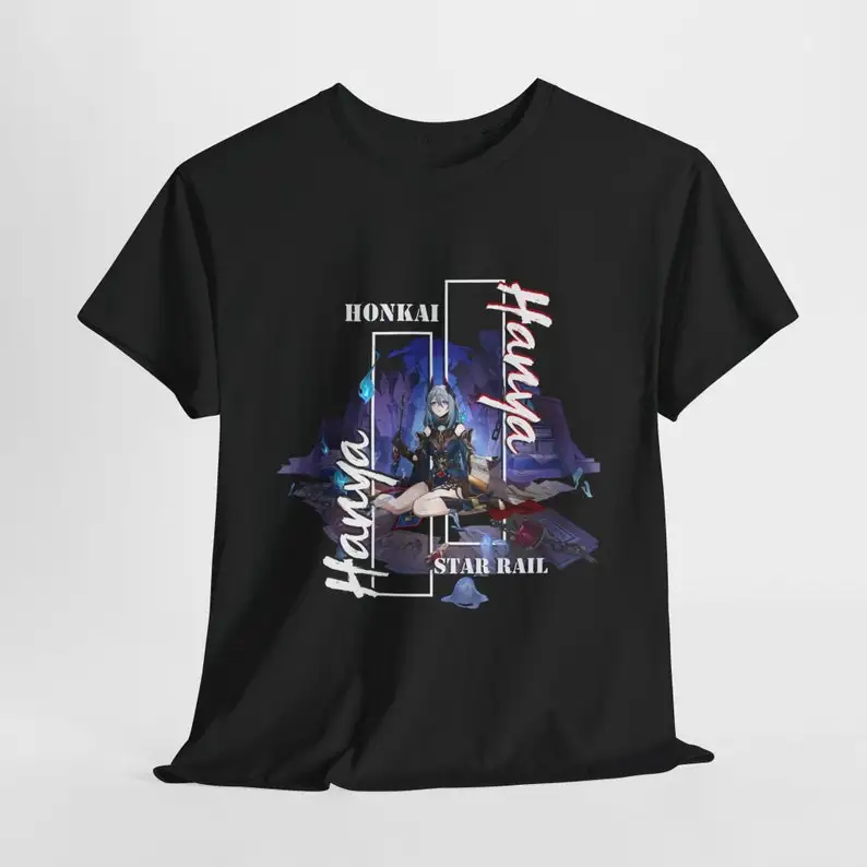 Anime Hanya Honkai Star Rail T-Shirt: Premium Quality Apparel with Stunning Designs! Perfect for Gamers &  Enthusiasts!