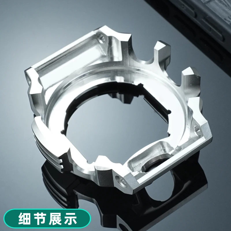 304L حافظة من الفولاذ المقاوم للصدأ GW9400 إطار معدني فضي أسود لساعة كاسيو جي شوك رينجمان GW-9400J/BJ ملحقات الساعة #4