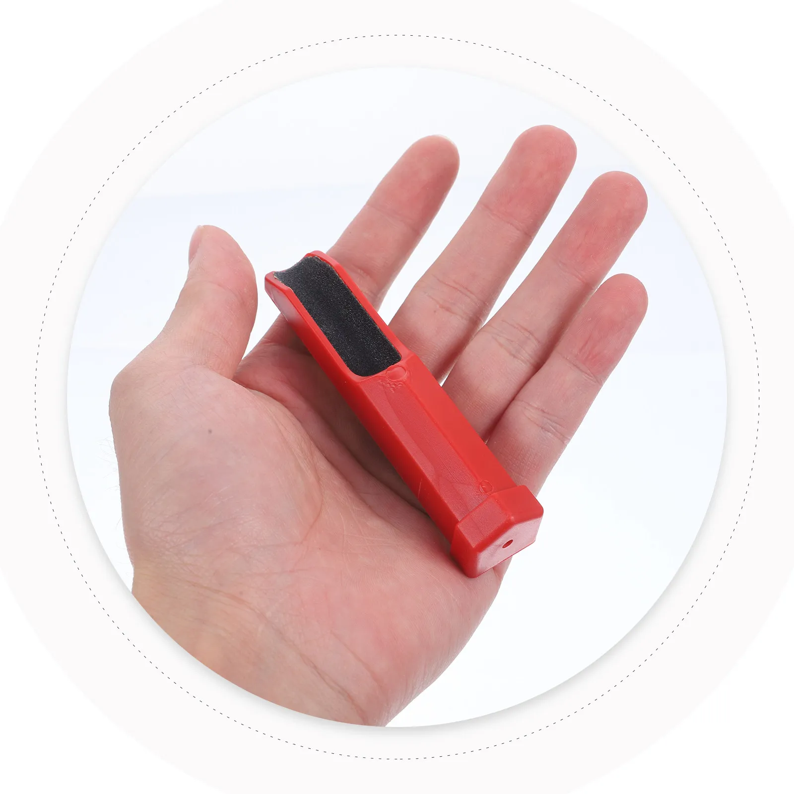 

2Pcs Plastic Billiard Pool Cue Tip Shaper Burnisher Repair Tool File Cue Tip Maintenance Accessory Plastic Trimmer