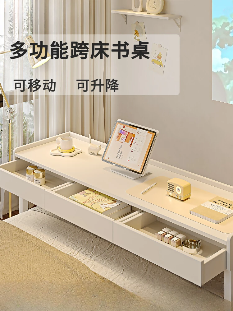 

Lazy person cross bed, movable, bedroom bed tail table, bedside lifting computer