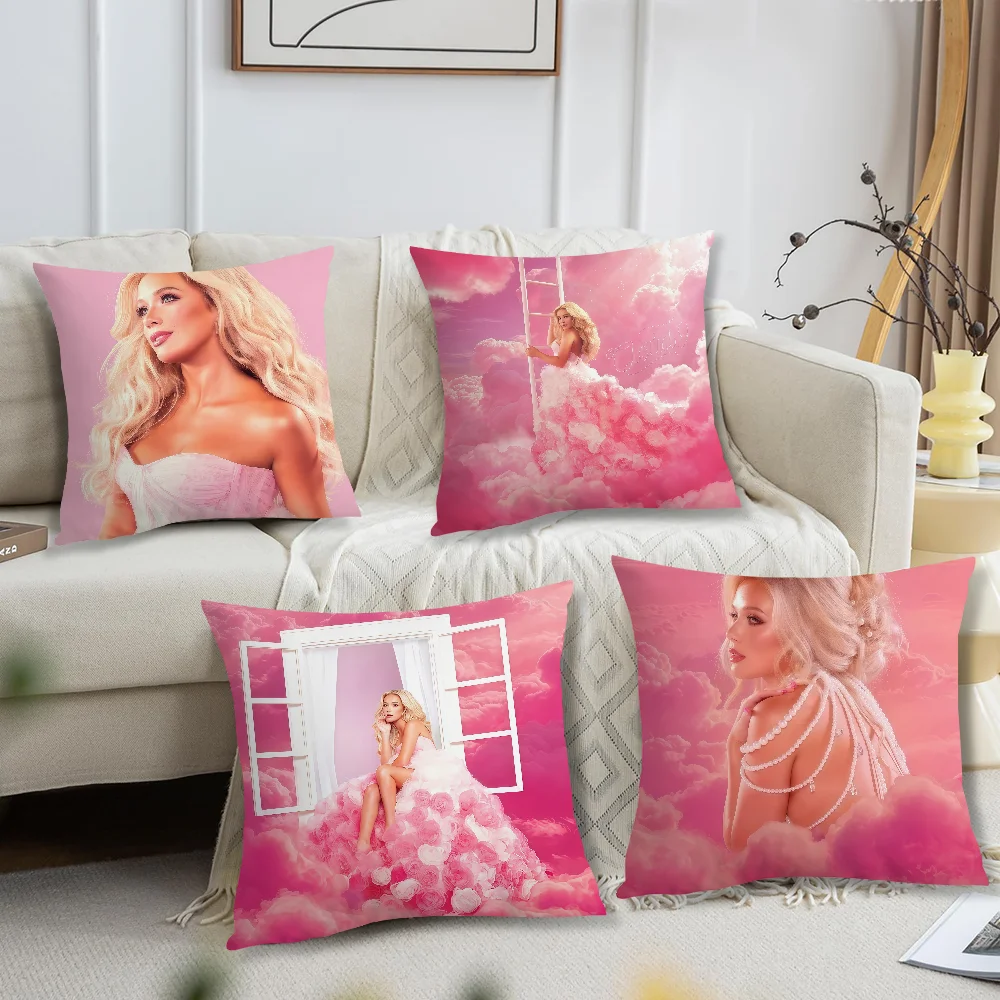 M-Megan M-Moroney Cloud 9 cushion cover For Pillow Printing Sofa Decoration Home Car Room Coffee Shop Office Nordic Simplicity