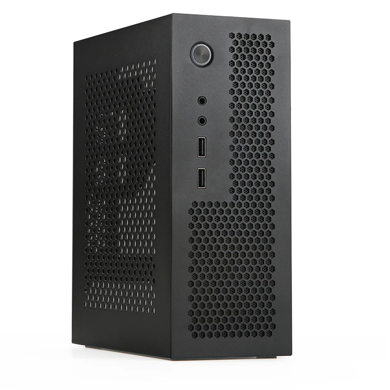 

A09 mini desktop ITX17 * 17 main board 3.8LHTPC computer case