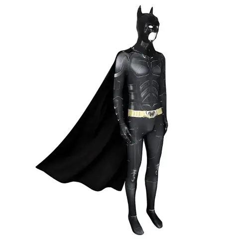 Anime Tecknad Vuxen Män Halloween Fest Cosplay Batman Kostymer Karneval Uppträdande Kläder Pojkvän Jul Födelsedagspresenter 10 best sales Batman Fantasy - №1