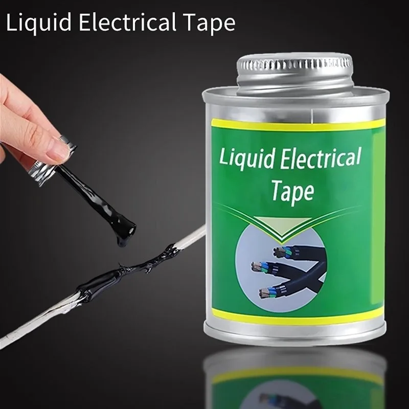 Liquid Insulating Adhesive Tape Electrical Tape Flame Retardant Fireproof Adhesive Repair Rubber Electrical Wire Cable Coat