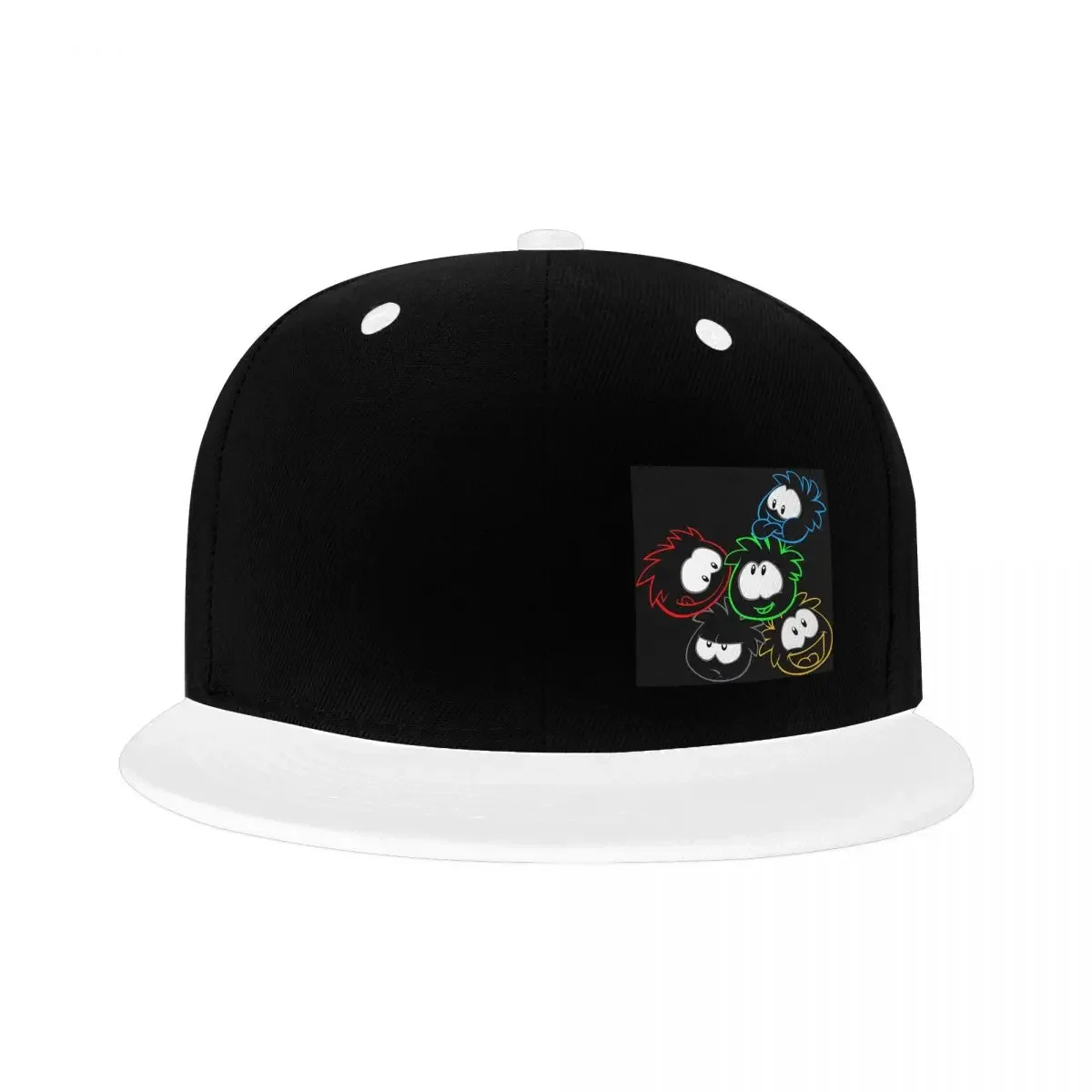 Gorra de béisbol informal de moda Club Penguin Puffle Group, gorra ajustable, gorras de béisbol unisex de verano estilo hip hop