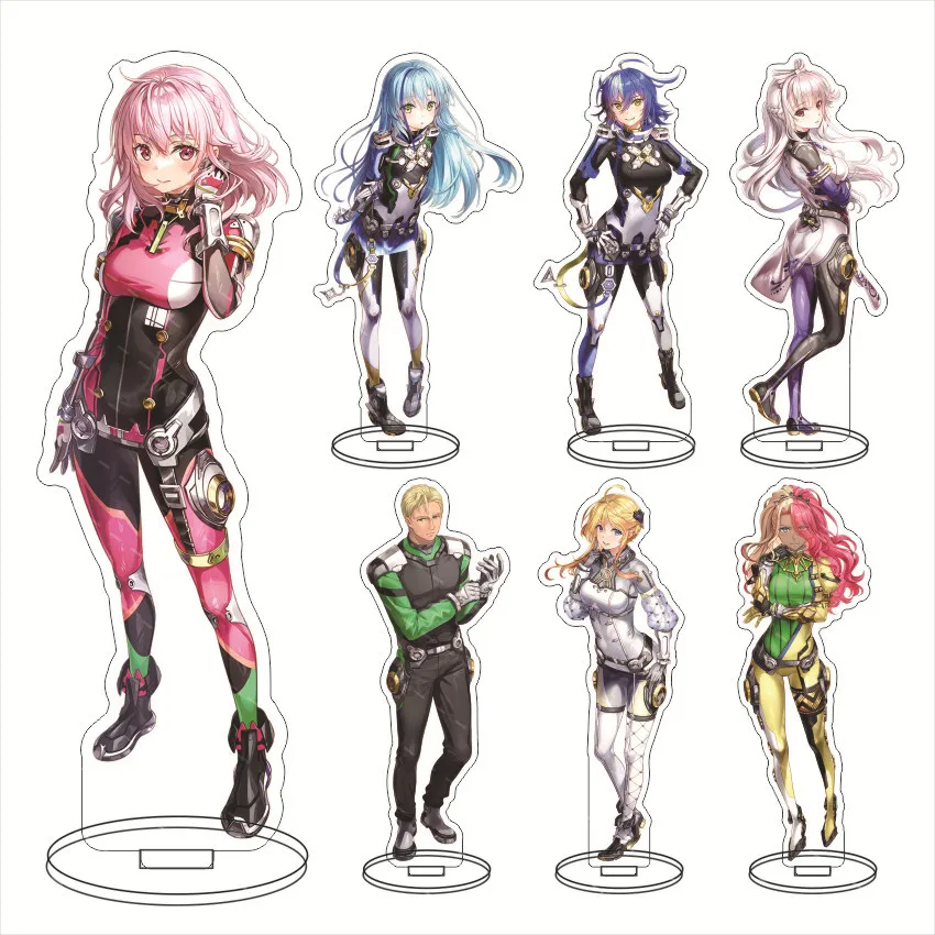 Anime HIGHSPEED Etoile  Acrylic Stand Action Figure Desk Decor Acrylic Model Toy Gift