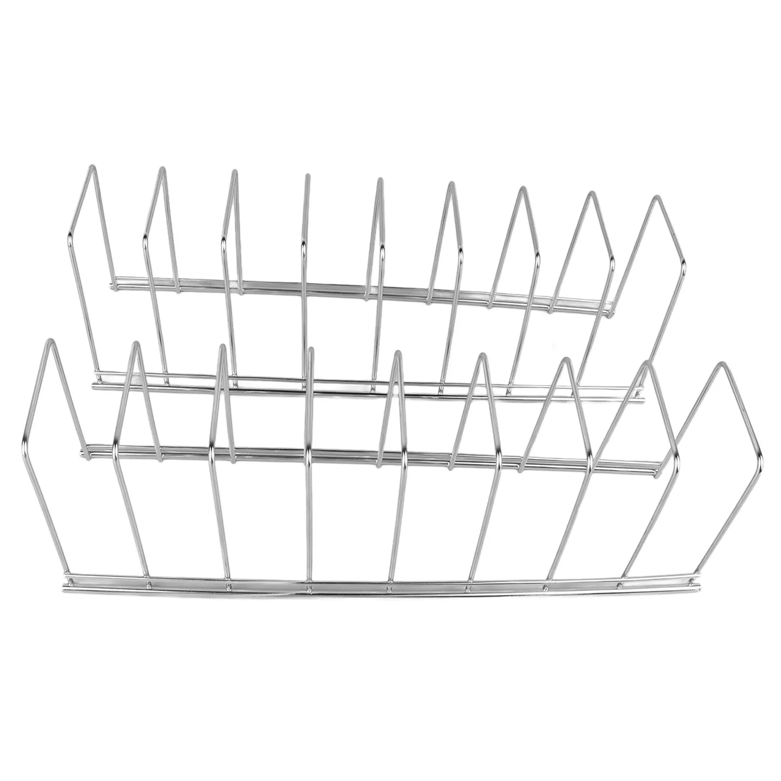 Organisateur de couverts de cuisine, égouttoir en acier inoxydable, Durable/résistant à la rouille, réutilisable pour la vaisselle de table, couvercle de Pot, outil de rangement 2 pièces