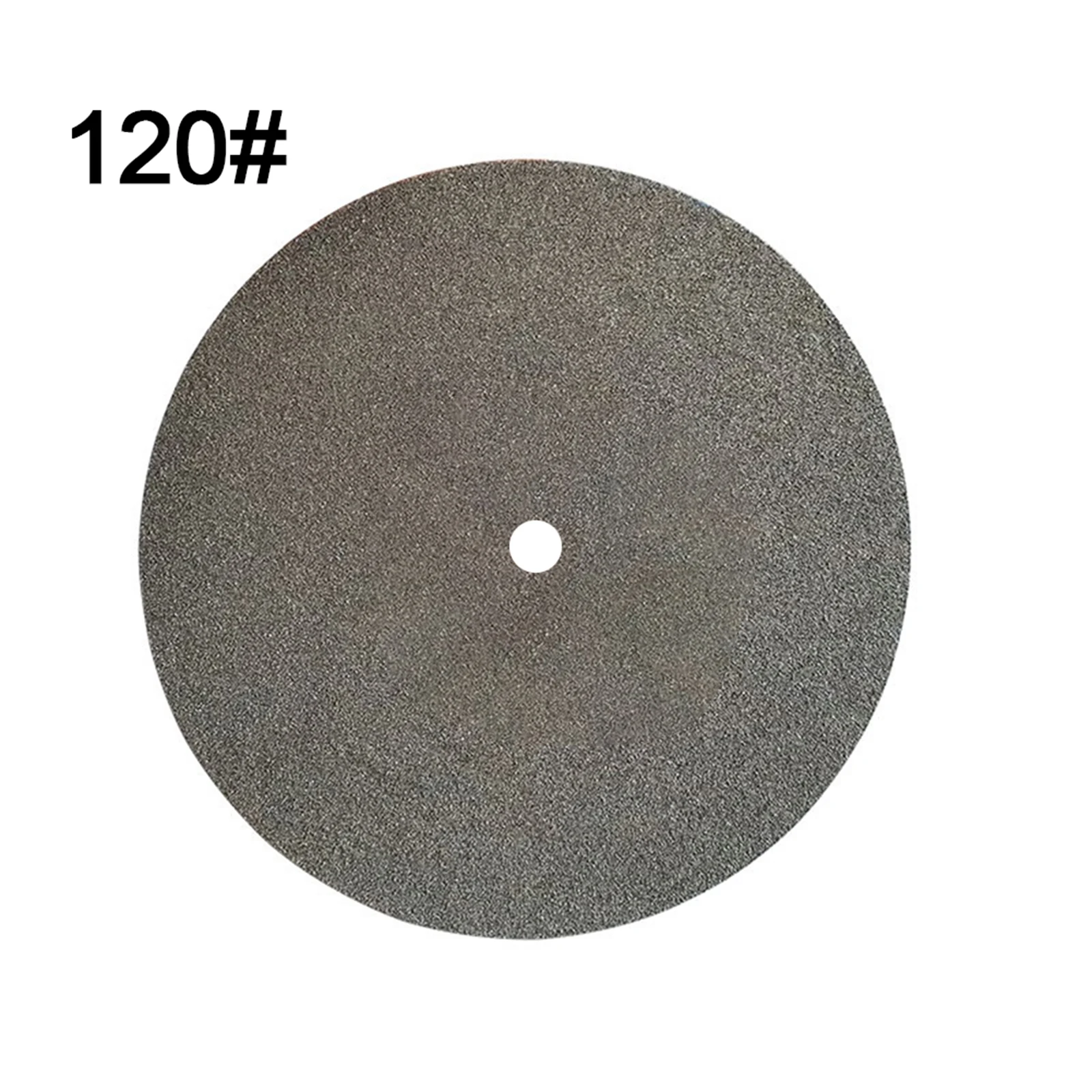 1 buah cakram gerinda 8 "12.7mm, dilapisi lubang putaran datar pengamplasan cakram bantalan pemoles roda abrasif 45-3000 Grit untuk bagian alat penggiling