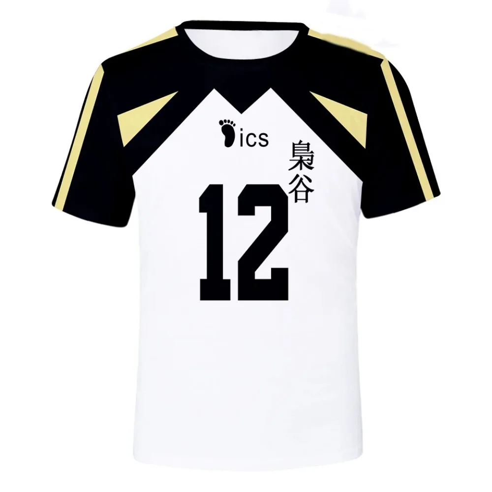 Summer Haikyuu Short Sleeve Tops Men 3d T-shirt Volleyball Team Uniform Training Clothes Women Tshirt Casual Printing T Shirt image 6