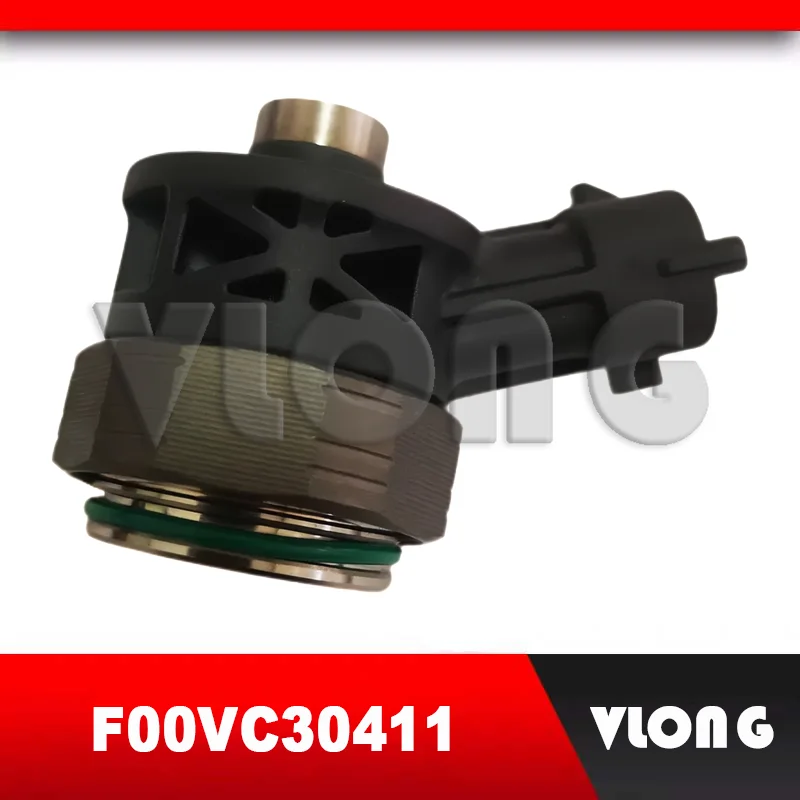 New Diesel Injector Coil Fuel Solenoid Valve Injector Head For Common Rail Injector 0445110546 Electromagnetic Valve F00VC30411