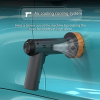 652F Rechargeable Handheld Wireless Car Polishing Waxing Machine High Capacity Battery For Auto Enthusiasts And Professional