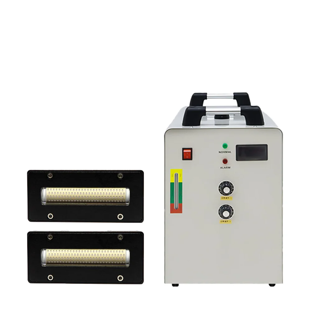 350W Water Cooled UV Printer Oil Curing Lamp Set Ricoh G5/G6 UV Oil Curing Epson UV Inkjet Photo Machine Curing LED UV Light