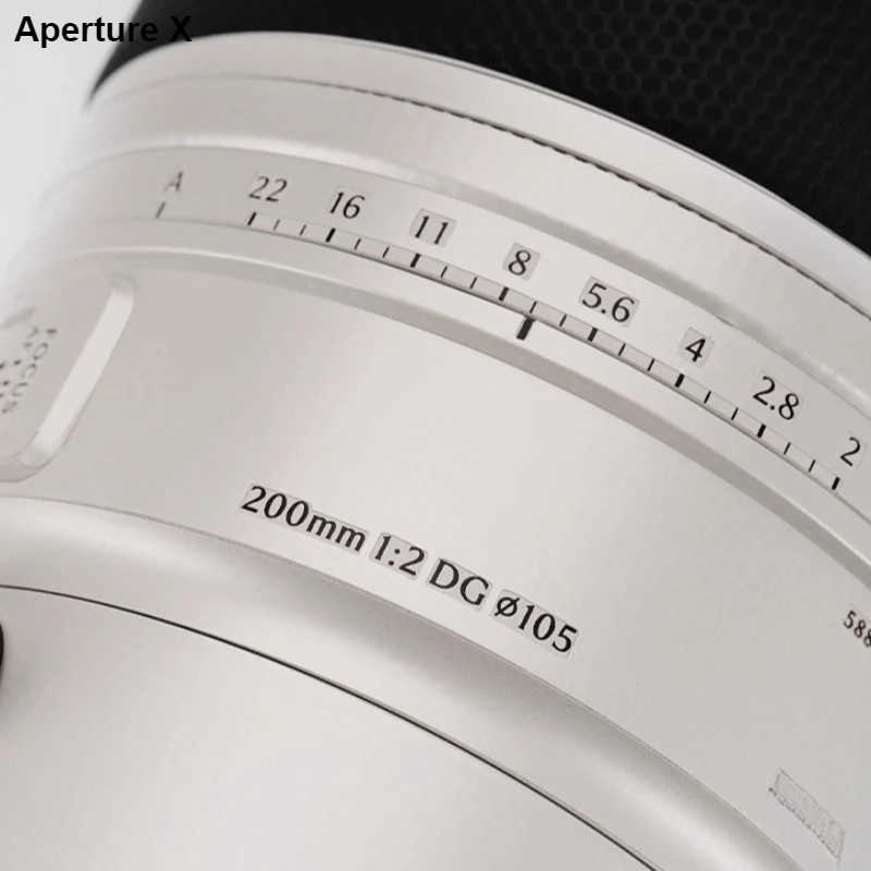 ل سيجما 200 مللي متر F2 DG OS الرياضة لسوني E جبل عدسة ملصق ل سيجما 200 F2 عدسة ملصق مائي 200F2 التفاف غطاء الجلد #4