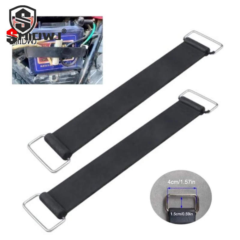 

2 шт./лот 18-23 см мотоциклетный резиновый ремень для аккумулятора, держатель для всех мотоциклов, трехколесных велосипедов, скутеров