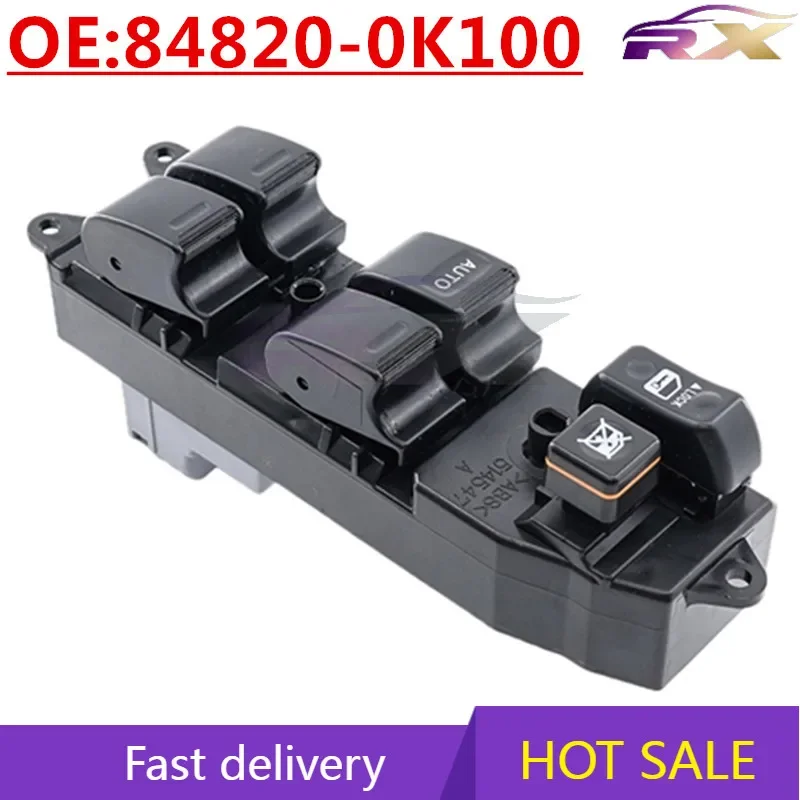 NEW:84820-0K100 Power Window Master Control Switch For 2001-2009 Toyota Camry