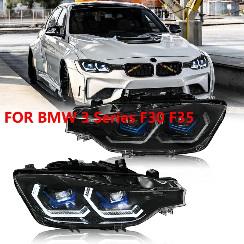 

1 пара светодиодных фар проектора для BMW 3 серии F30 F35 2013-2019 DRL в сборе