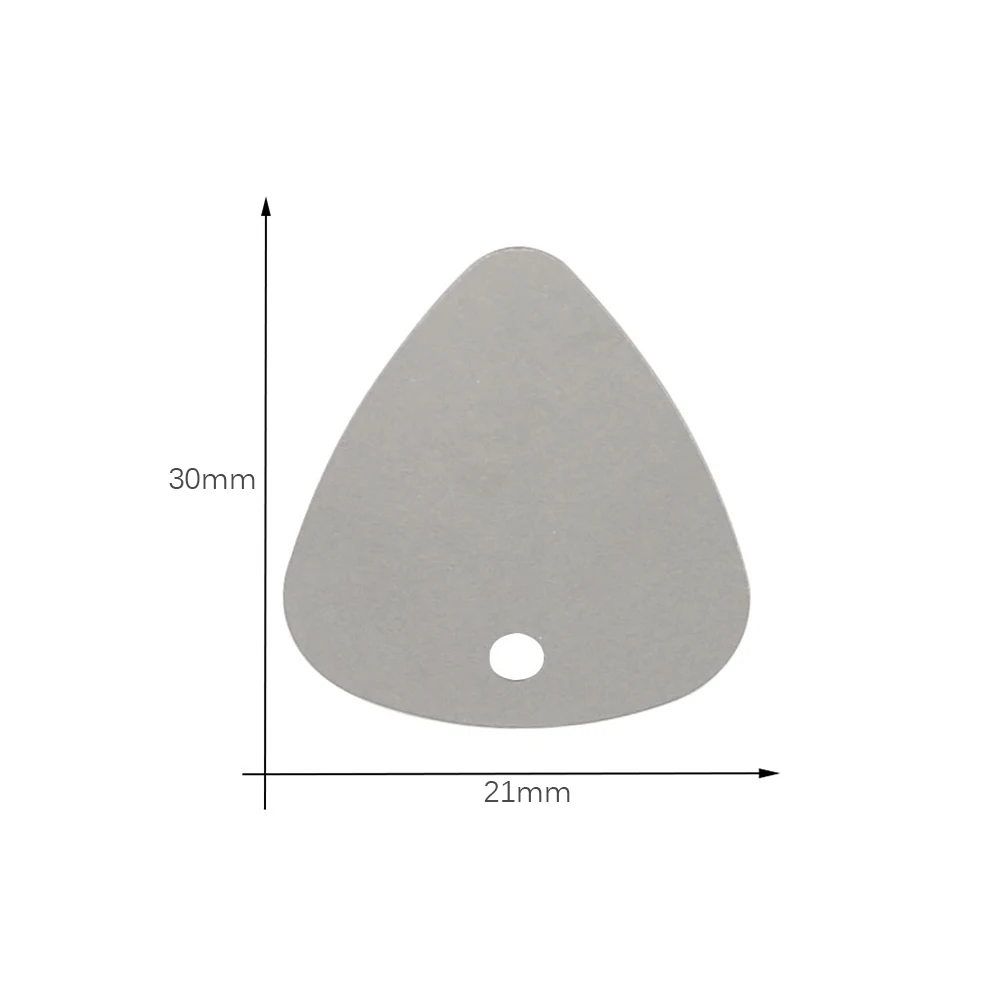 Triangle Metal Opening Picks Pry Opening Tool for Mobile Phone Laptop Tablet LCD Screen Back Case Disassembly Thin Guitar Picks