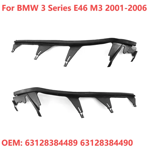 Junta de tira de sellado de faros delanteros, cubierta de goma Flexible para BMW Serie 3 E46 pre-lci 1998-2003/03, accesorios para automóviles