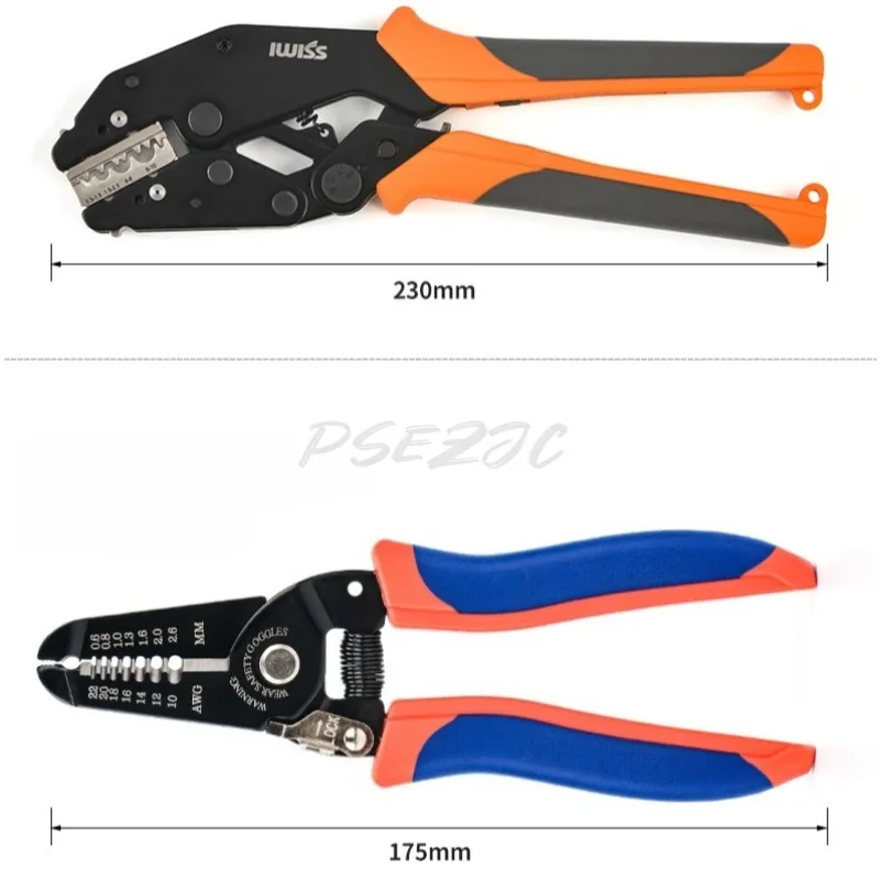 Cold Pressed Terminal Pin Type Insulated Bare Copper Plug Spring Wiring Terminal Multifunctional Crimping Tool