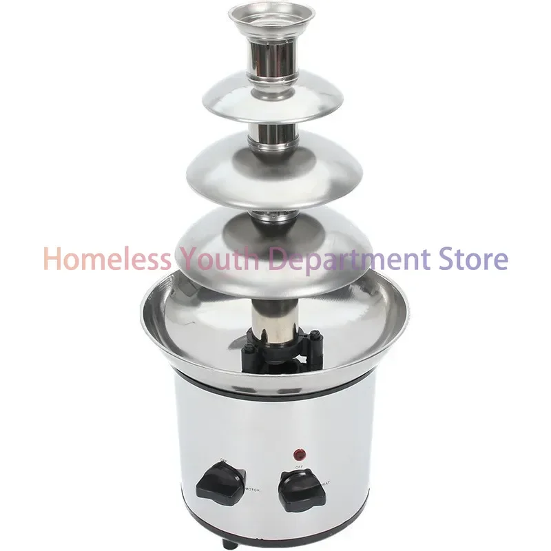 

4 Layer 60cm Height Commercial Cascade Chocolate Fountain Machine