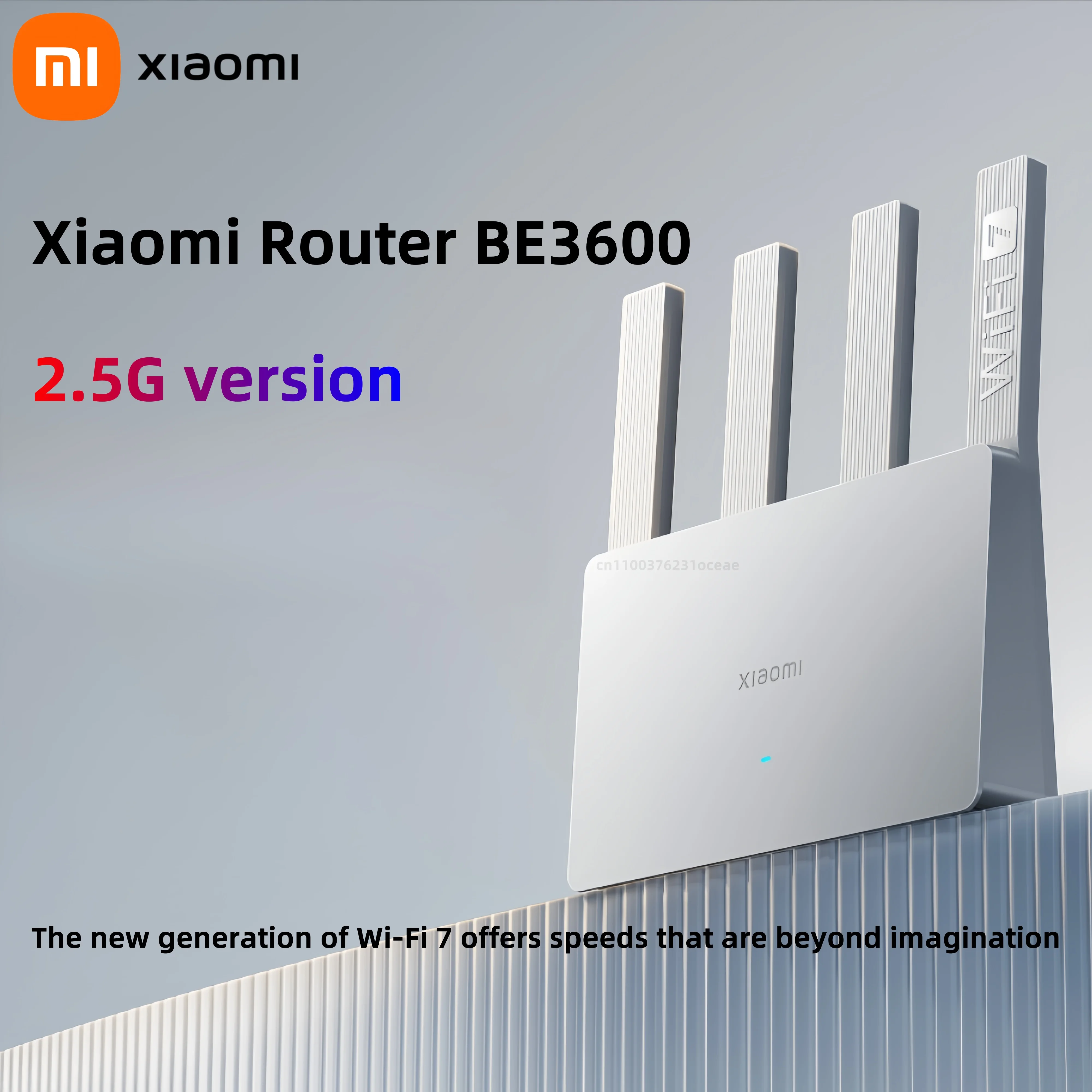 جهاز توجيه Xiaomi BE3600 WiFi 7 ثنائي النطاق كوالكوم رباعي النواة تسريع الألعاب 3570 ميجابت في الثانية مكرر شبكة LAN المزدوجة VPN #1