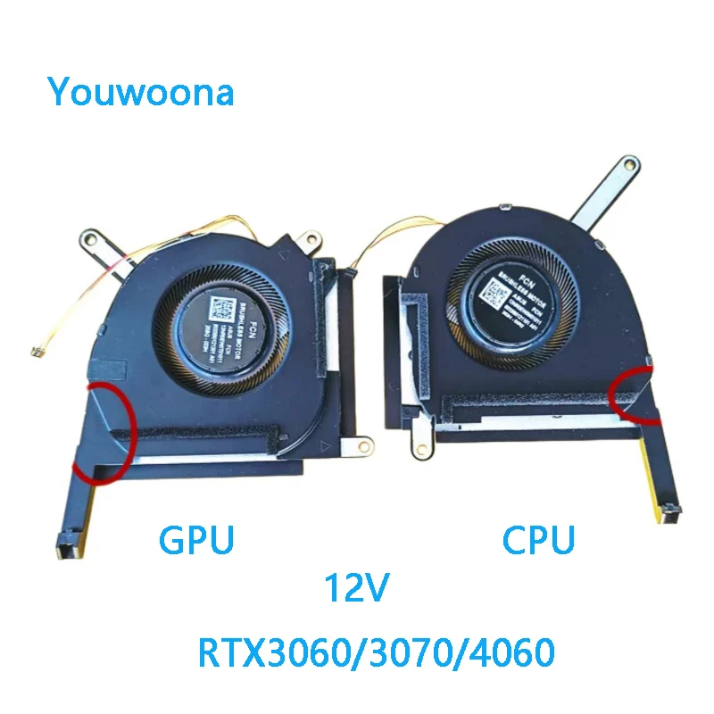 

NEW ORIGINAL Laptop CPU GPU Cooling Fan For ASUS FA617 FA617NS FA617XS FA617NSR