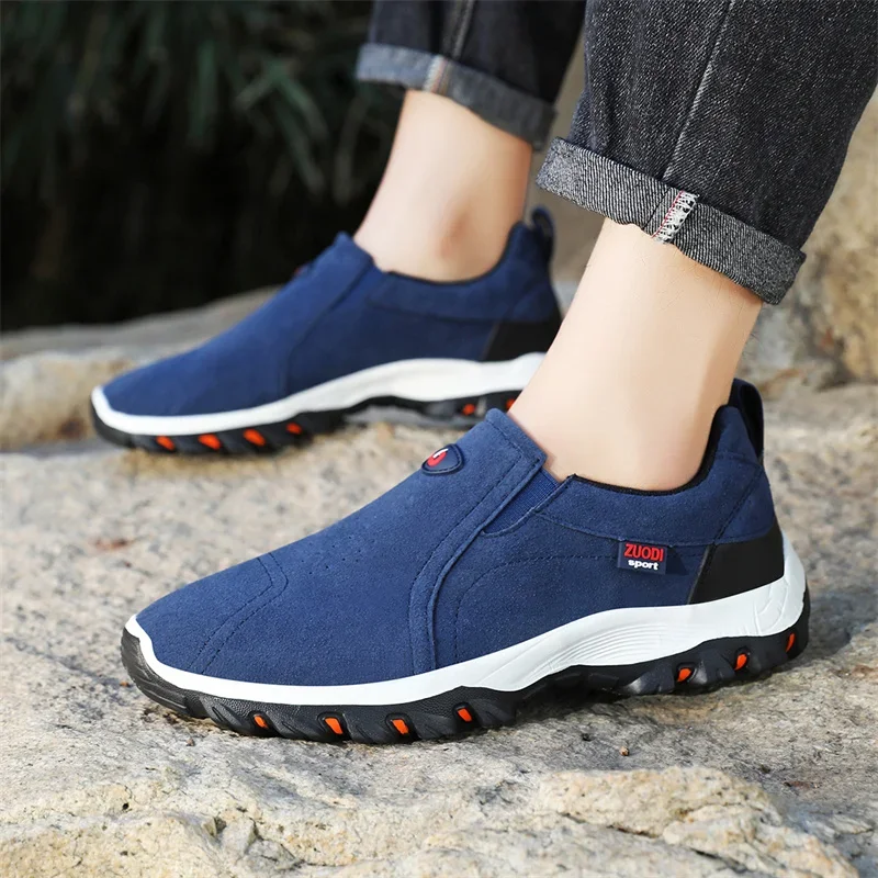Men&#039;s outdoor sports mountaineering new non-slip comfortable work shoes Fashion youth leisure trendy shoes men&#039;s sports shoes