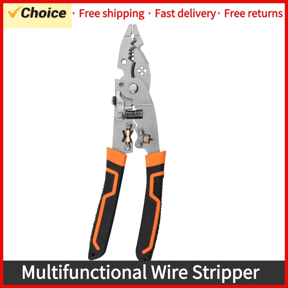 21 IN 1 Multifunctional Wire Stripper Professional Wire Stripping Tool Electric Cable Cutter Electrician Crimping Pliers