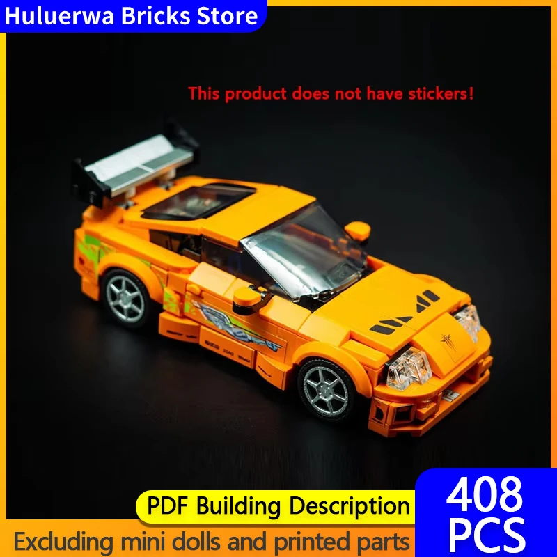 City Speed Champion Model MOC Building Brick Mk4 Top Tier Racing Cars Modular Technology Gift Holiday Assemble Children Toy Suit