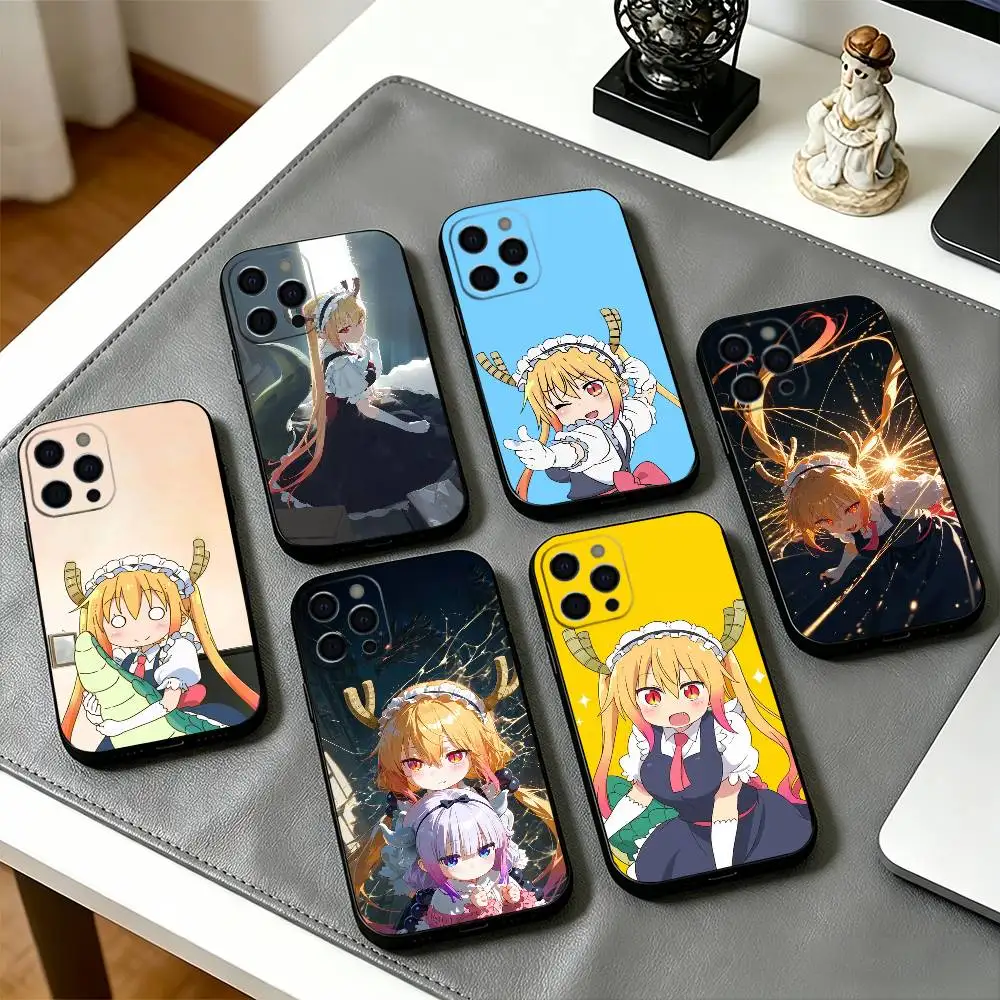 

Miss Kobayashi Dragon M-Maid Phone Case Silicone Soft For IPhone 17 16 15 14 13 12 11 X XR Plus Pro Max Plus