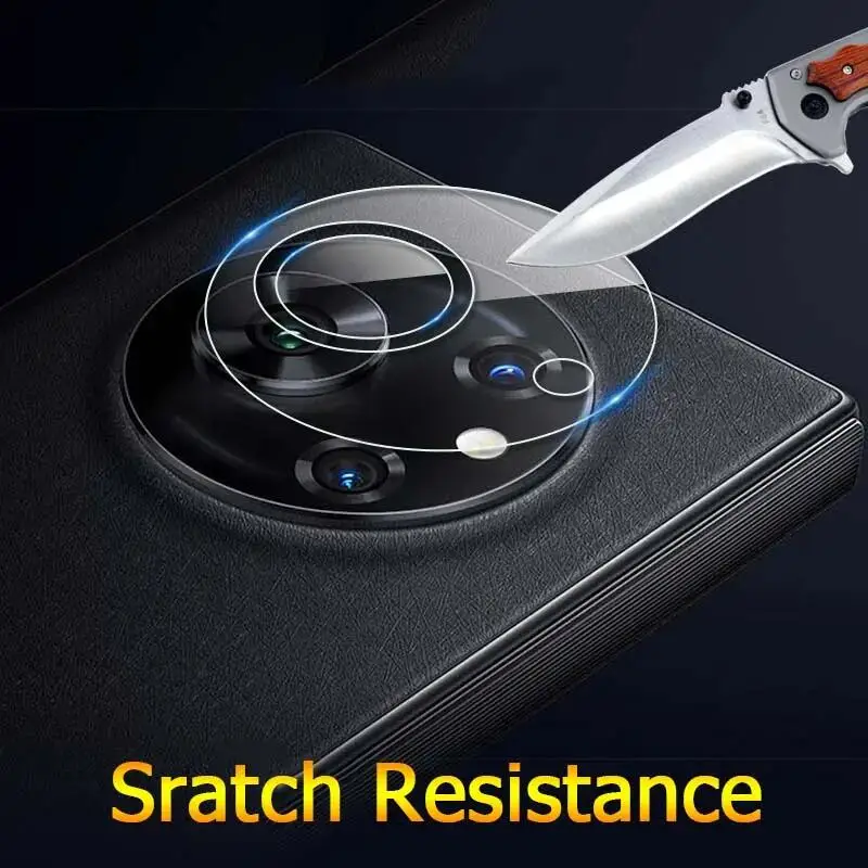 For Tecno Phantom V Fold / Flip Clear Ultra Slim Rear Back Camera Lens Protector Cover Guard Soft Film(NO Tempered Glass)