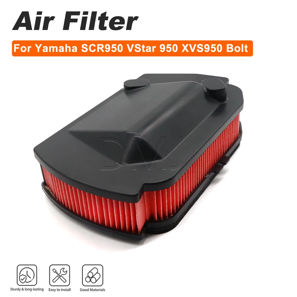 Motorcycle Air Filter Intake Cleaner For Yamaha SCR950 Bolt C-Spec R-Spec VStar 950 XVS950CT V Star 950 Tourer 2014-2022